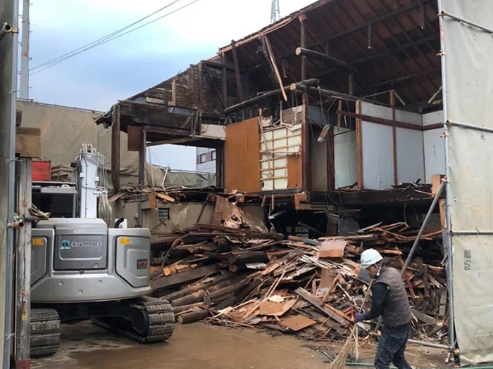 建物解体工事
